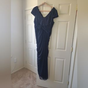 Navy Blue evening gown